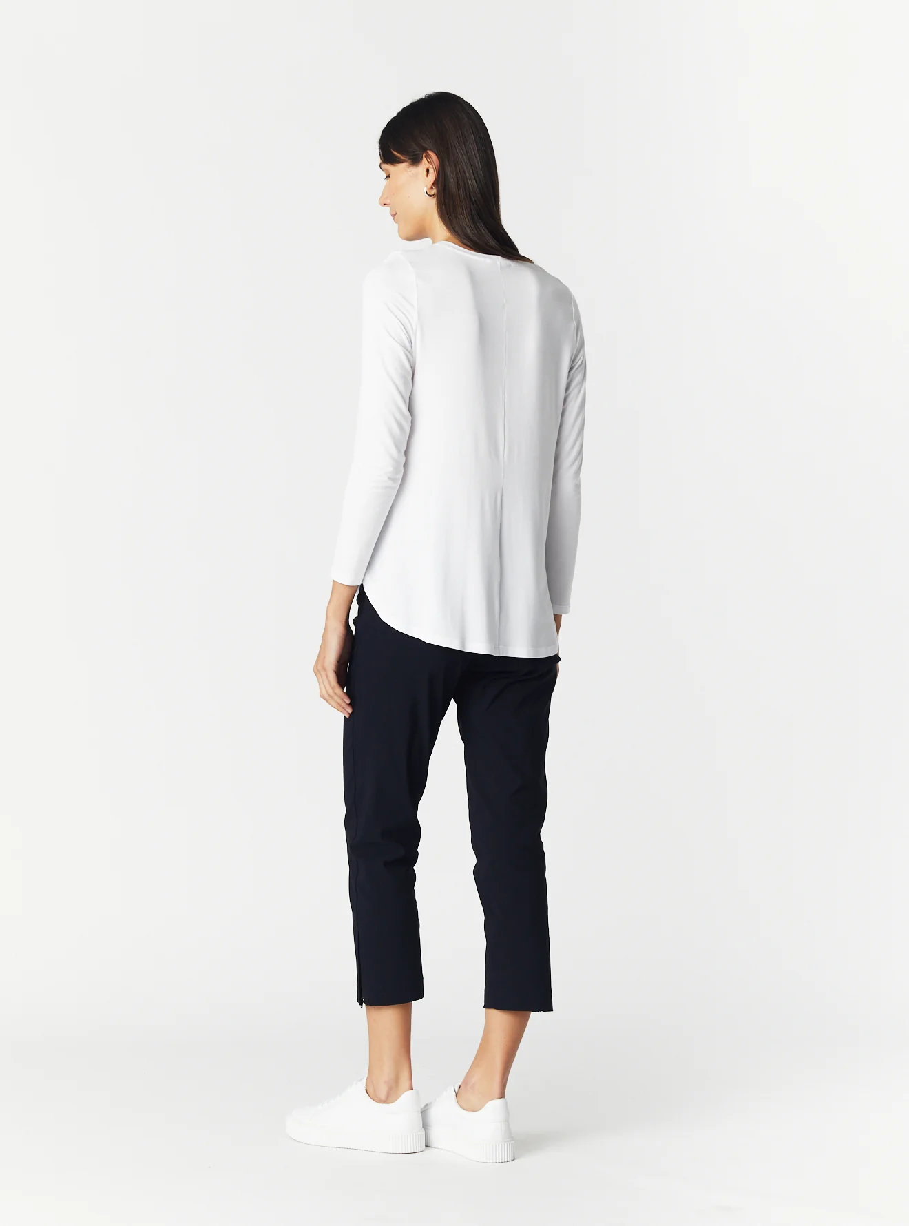 CREW NECK LONG SLEEVE TOP - Image 3