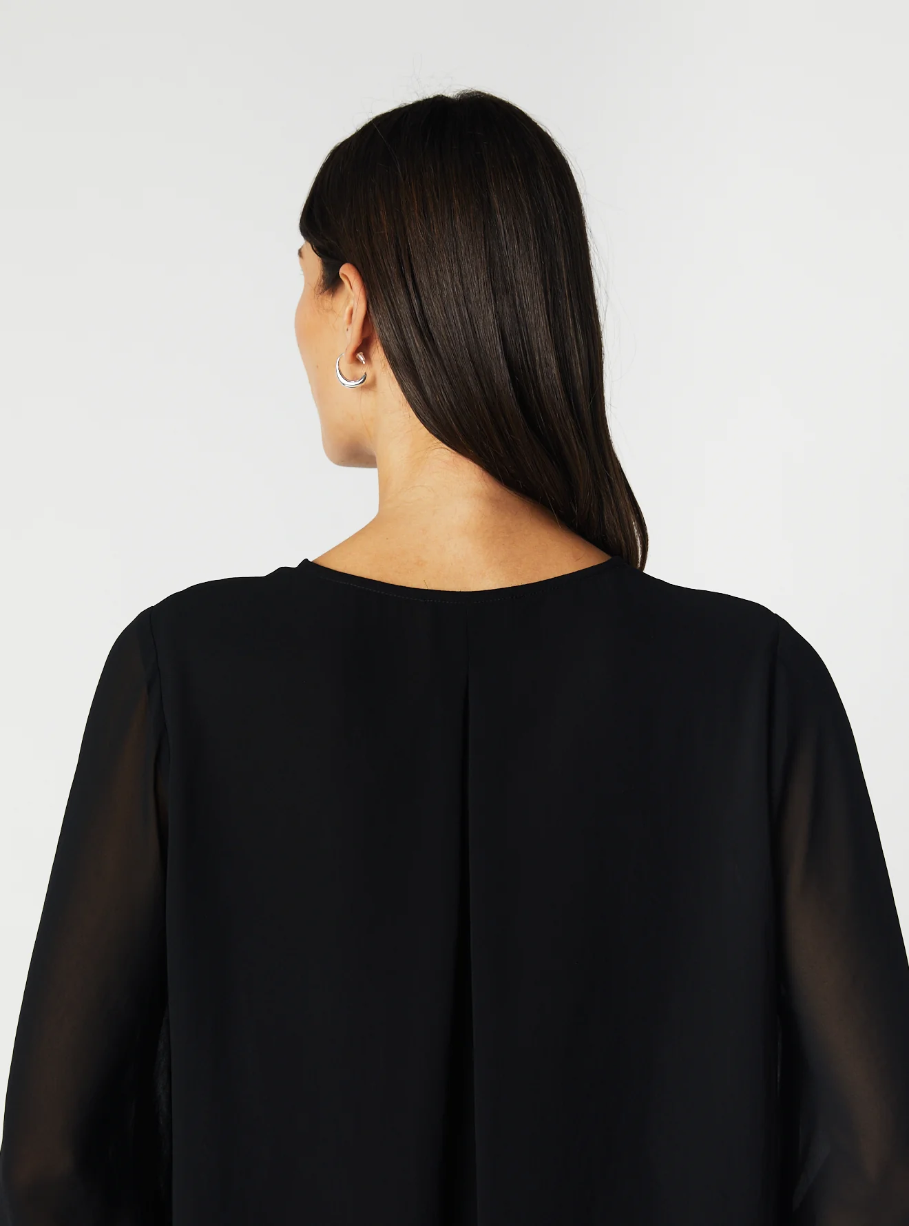 V-NECK LONG SLEEVE TOP - Image 6