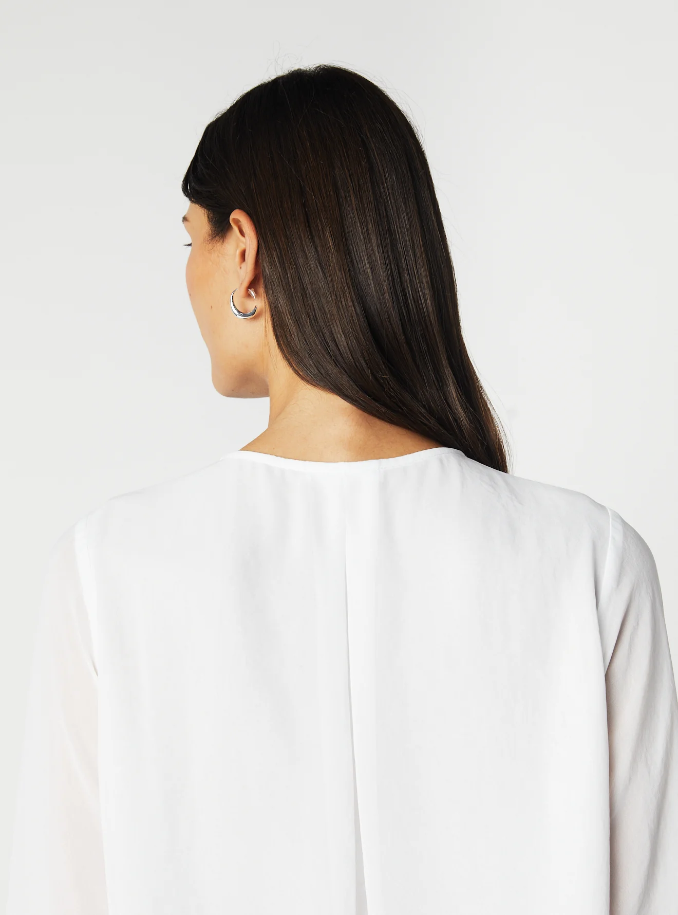 V-NECK LONG SLEEVE TOP - Image 6